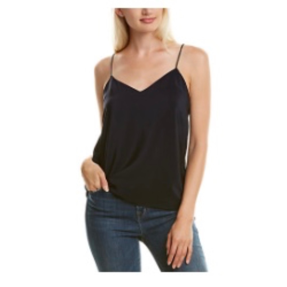 Amanda Uprichard Silk Camisole - Navy blue - Size M